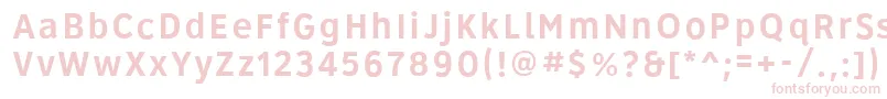 Roadgeek2005Series4b Font – Pink Fonts on White Background