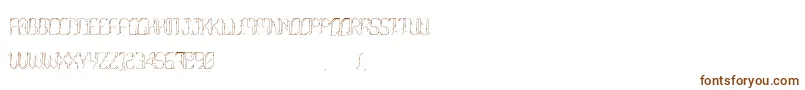 Morgenstern Font – Brown Fonts on White Background