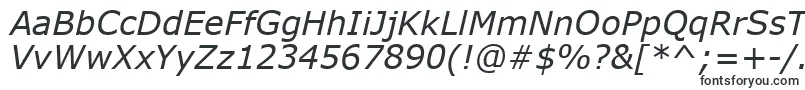 VerdanaKoi8Italic-fontti – Alkavat V:lla olevat fontit