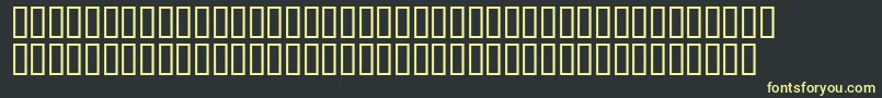 Maximillion Font – Yellow Fonts on Black Background