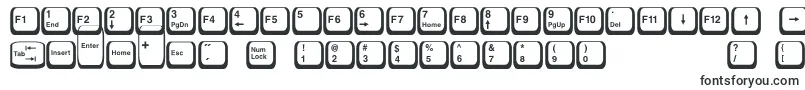 フォントKeyboard2 – Adobe Muse用のフォント