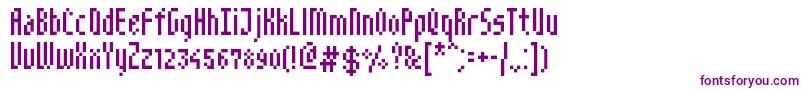 NarrowPix Font – Purple Fonts