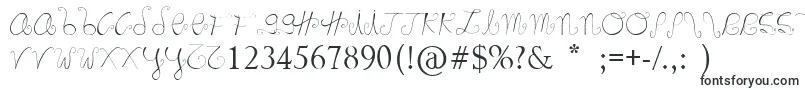 Шрифт Marnoc – фигурные шрифты