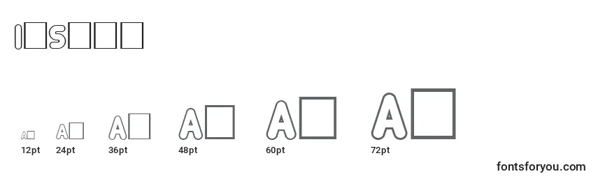 Insetc Font Sizes