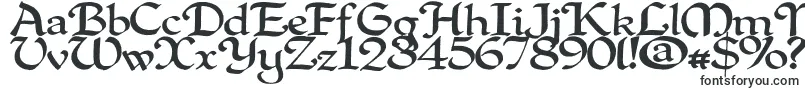 Шрифт Quillperpendicularwide – шрифты, начинающиеся на Q