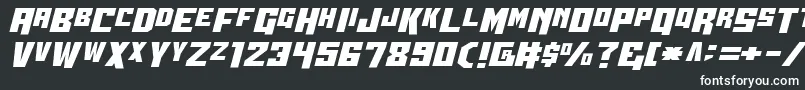 Шрифт Wbv5straight – белые шрифты