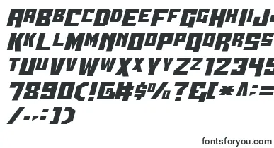  Wbv5straight font