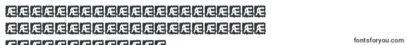 フォントNymonakBrk – シンディ文字