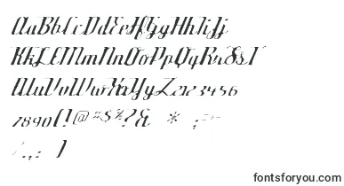 Deftonestylusgaunt font