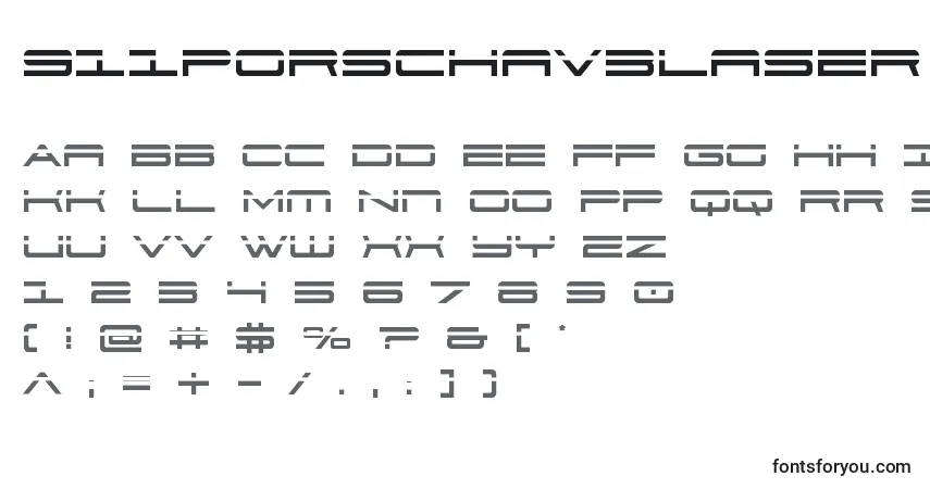 911porschav3laser-fontti – aakkoset, numerot, erikoismerkit