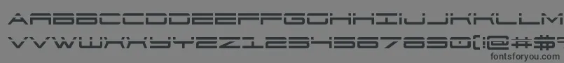 911porschav3laser Font – Black Fonts on Gray Background