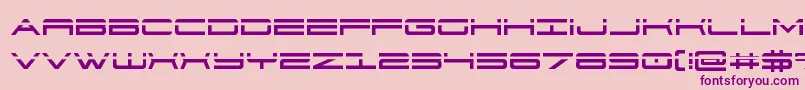 911porschav3laser Font – Purple Fonts on Pink Background