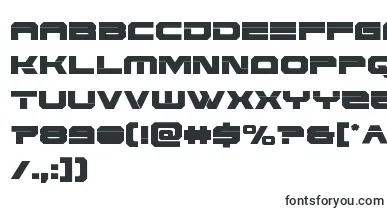  Eridanuscond font