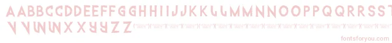 Intothegatorpit Font – Pink Fonts on White Background