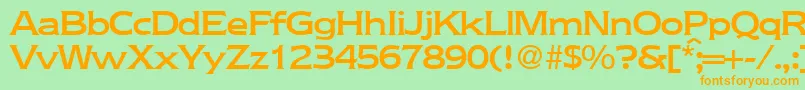 Más sobre la fuente NebraskamediumRegularDb fuente NebraskamediumRegularDb – Fuentes Naranjas Sobre Fondo Verde