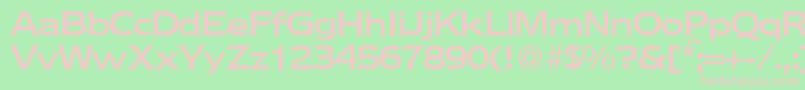 Más sobre la fuente NebraskamediumRegularDb fuente NebraskamediumRegularDb – Fuentes Rosadas Sobre Fondo Verde