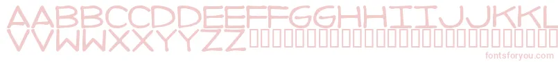 フォントImperfectFont – ピンクのフォント
