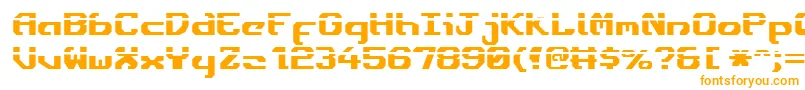 Шрифт Ensignfl – оранжевые шрифты