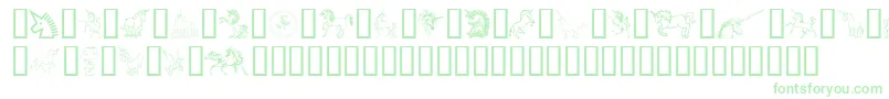 GailsUnicorn Font – Green Fonts