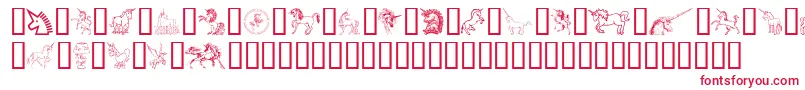 GailsUnicorn Font – Red Fonts