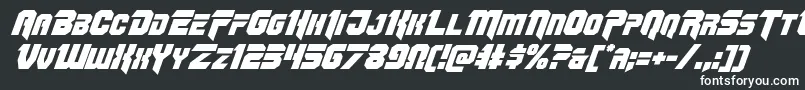 Omegaforceital12 Font – White Fonts