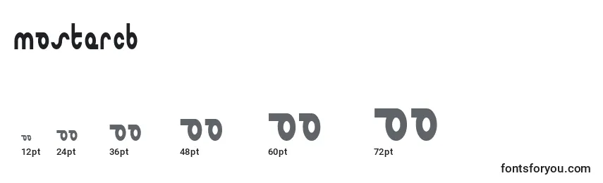 Mastercb Font Sizes