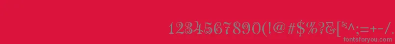 More about RoseVersailles2 Font RoseVersailles2 Font – Gray Fonts on Red Background