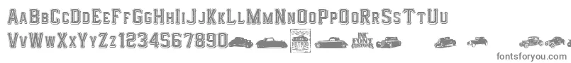 Weitere Informationen zur I.F.C.HotrodType-Schriftart I.F.C.HotrodType-Schriftart – Graue Schriften