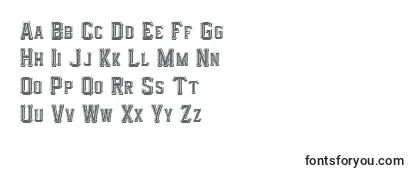 Schriftart I.F.C.HotrodType