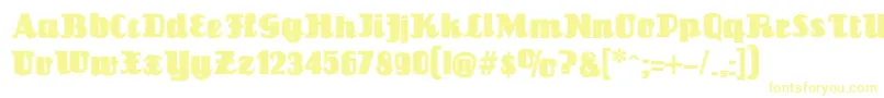 Louisiannecontour Font – Yellow Fonts