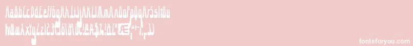 1015SaturdayNight-Schriftart – Weiße Schriften auf rosa Hintergrund