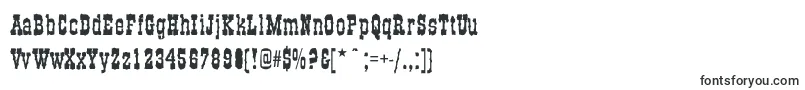 OldWestBold-fontti – Yksinkertaiset fontit