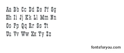 OldWestBold Font