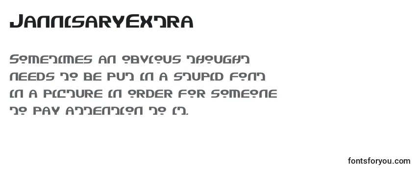JannisaryExtra Font