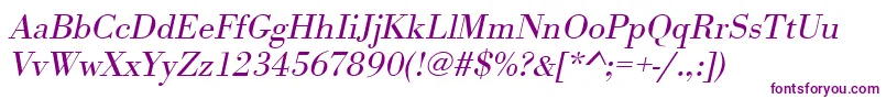 UrwbodonitligwidOblique Font – Purple Fonts