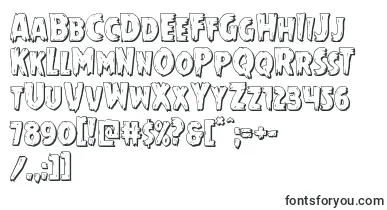  Mrsmonster3D font