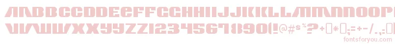 More about ContourgeneratorRegular Font ContourgeneratorRegular Font – Pink Fonts on White Background