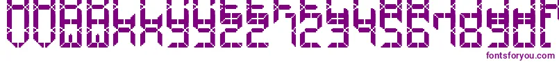 AdvancedPixelLcd7 Font – Purple Fonts