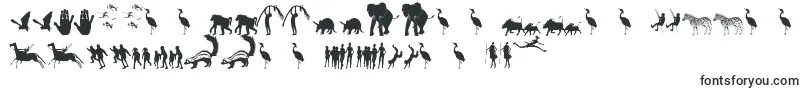 Lisätietoja FontsOfAfrikaSample-fontista FontsOfAfrikaSample-fontti – esperanton fontit