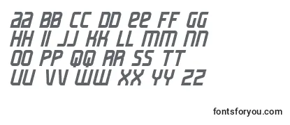 MaassSlicerItalic Font