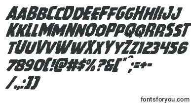  Howlinmadsuperital font