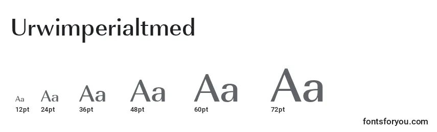 Urwimperialtmed Font Sizes