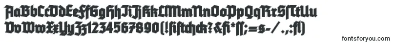 Шрифт TannenbergContour – шрифты, начинающиеся на T