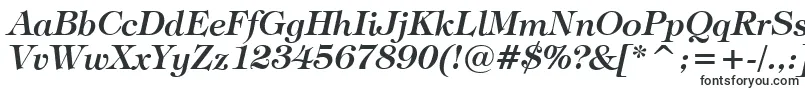 Шрифт TiffanyDemiItalicBt – художественные шрифты