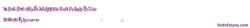 HolyroseFontMidnightea Font – Purple Fonts