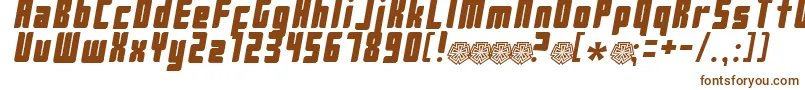 Pushblack Font – Brown Fonts