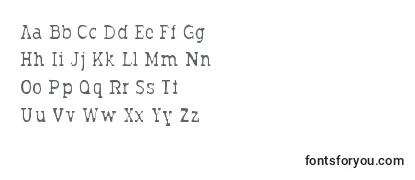Typodermicgaunt Font