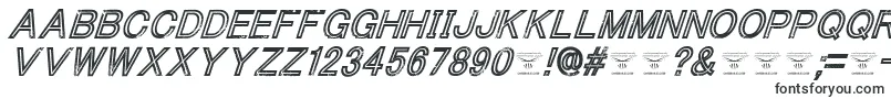 Шрифт ThacoolkidzItalic – заостренные шрифты
