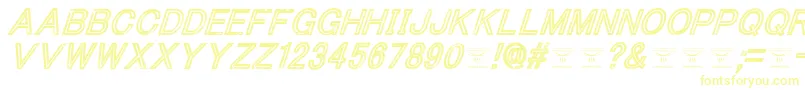 ThacoolkidzItalic Font – Yellow Fonts