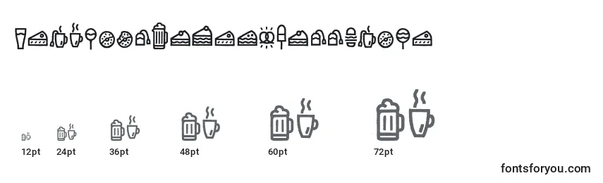 EscalopeCrustThreeIcons (101293) Font Sizes